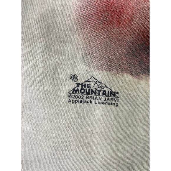 The Mountain Elephant Graphic T-Shirt M 2002 Brian Jarvi USA Dyed Cotton Safari - Picture 4 of 7